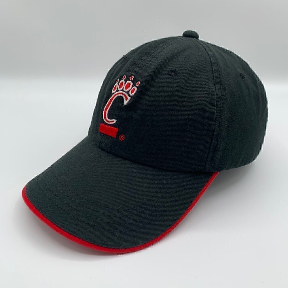 Cincinnati Bearcats NCAA Black Signatures Relaxed Fit Adjustable Hat